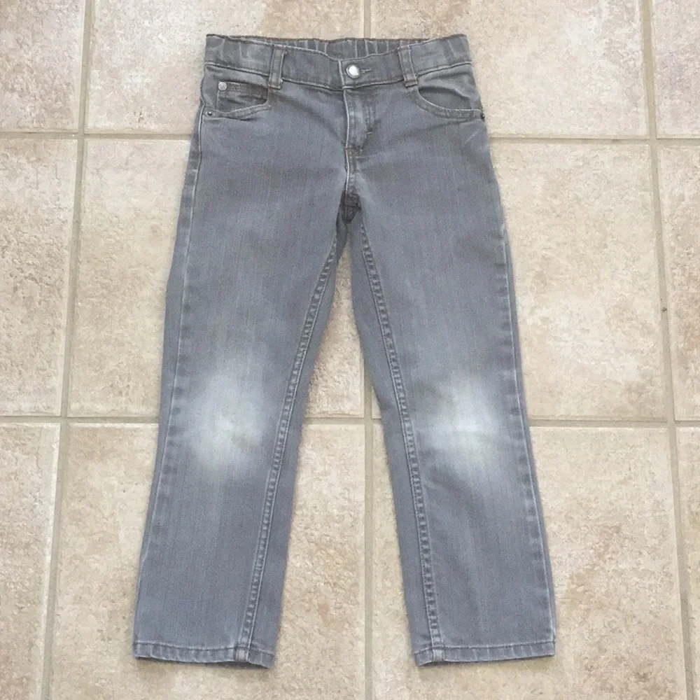OshKosh B'gosh Boys Gray Wash Stretch Jeans